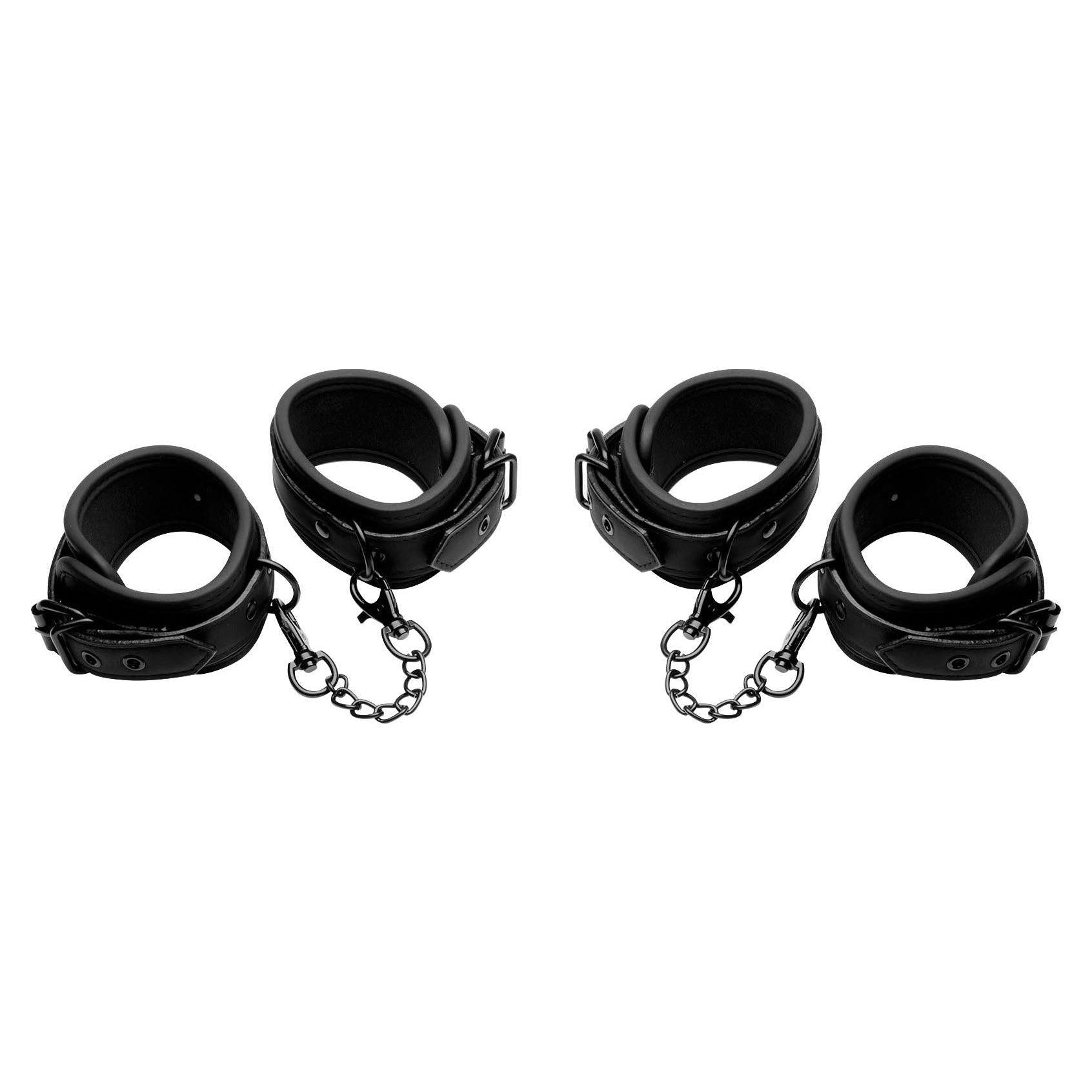 Kinky Comfort Wrist and Ankle Cuff Set