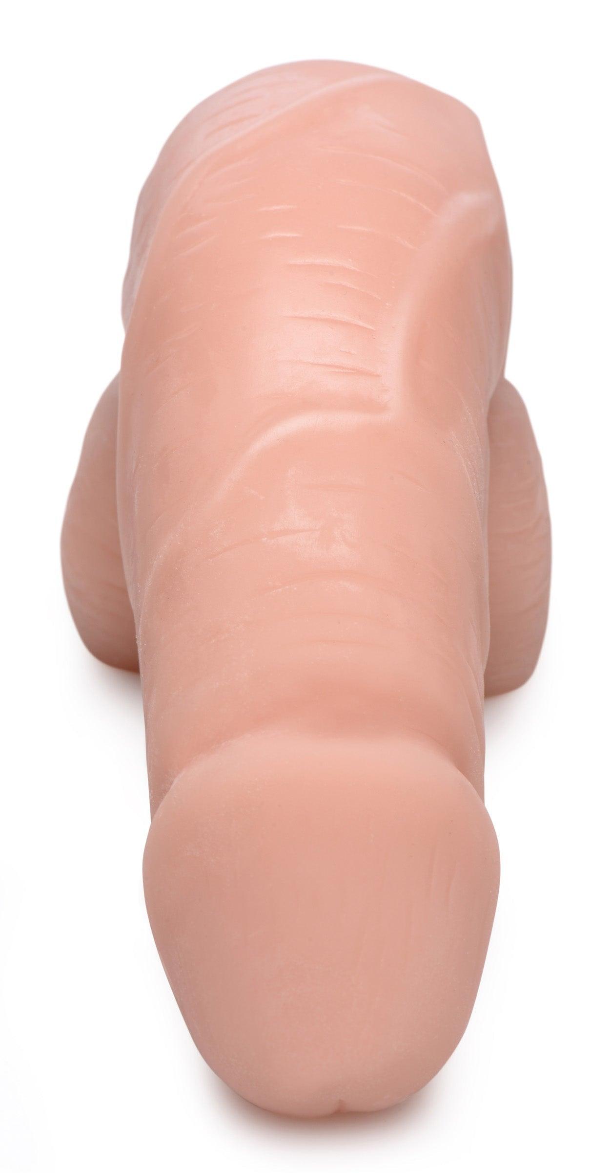 Large Bulge Packer Dildo - Light