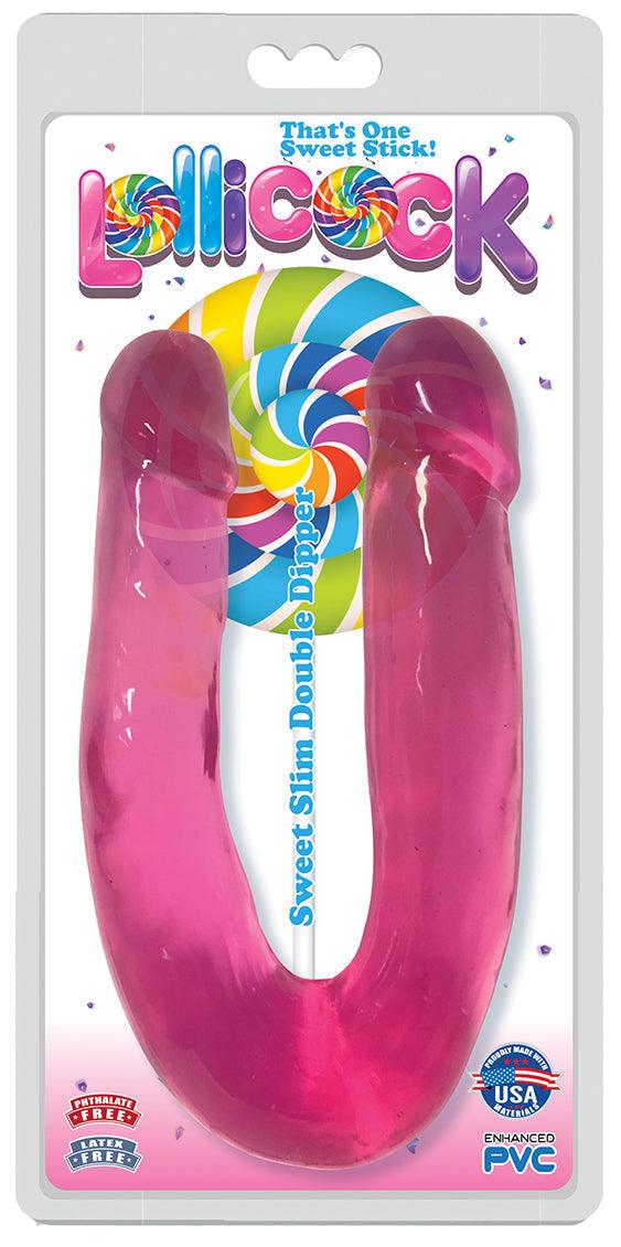 Lollicock Sweet Slim Stick Double Dildo