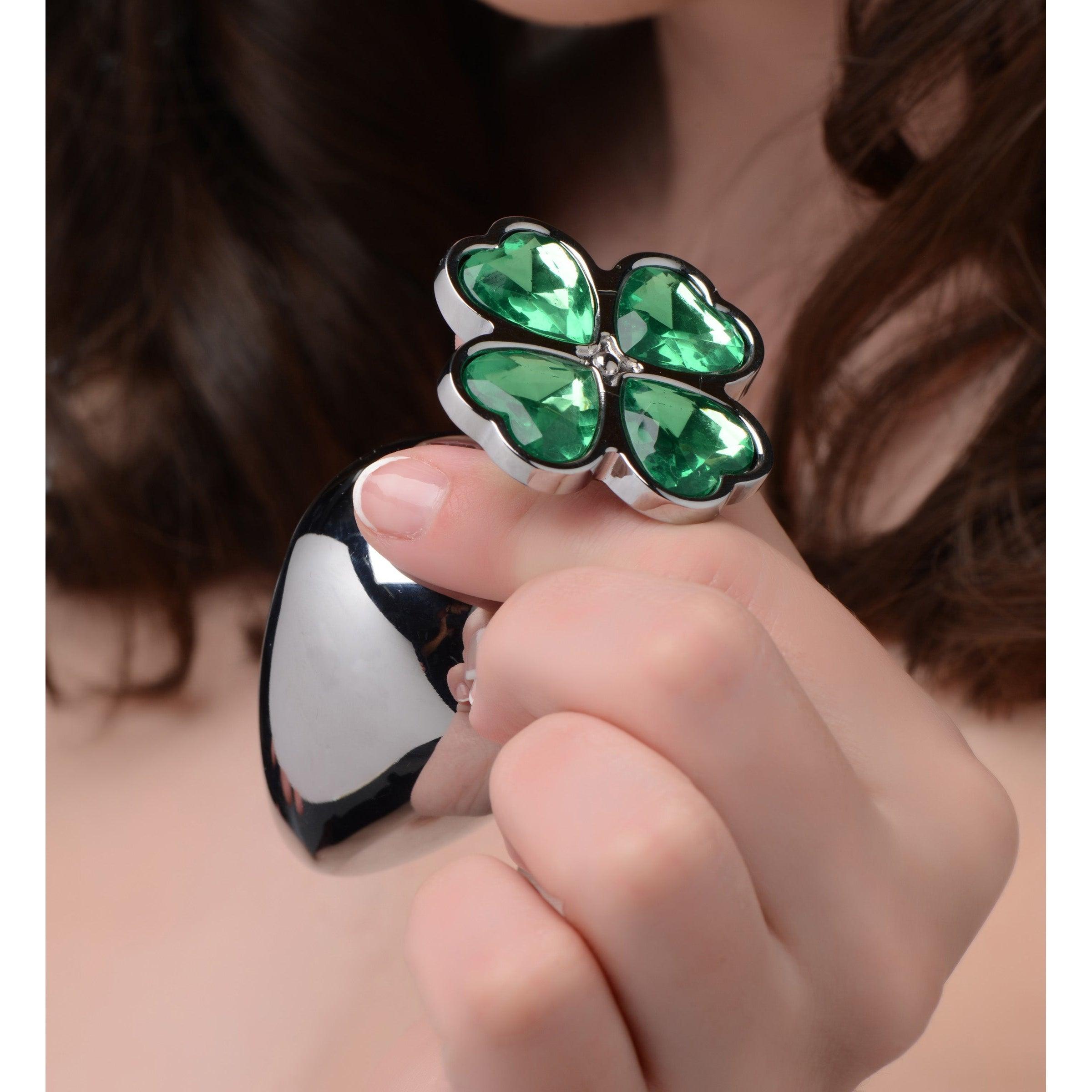 Lucky Clover Gem Anal Plug - Small