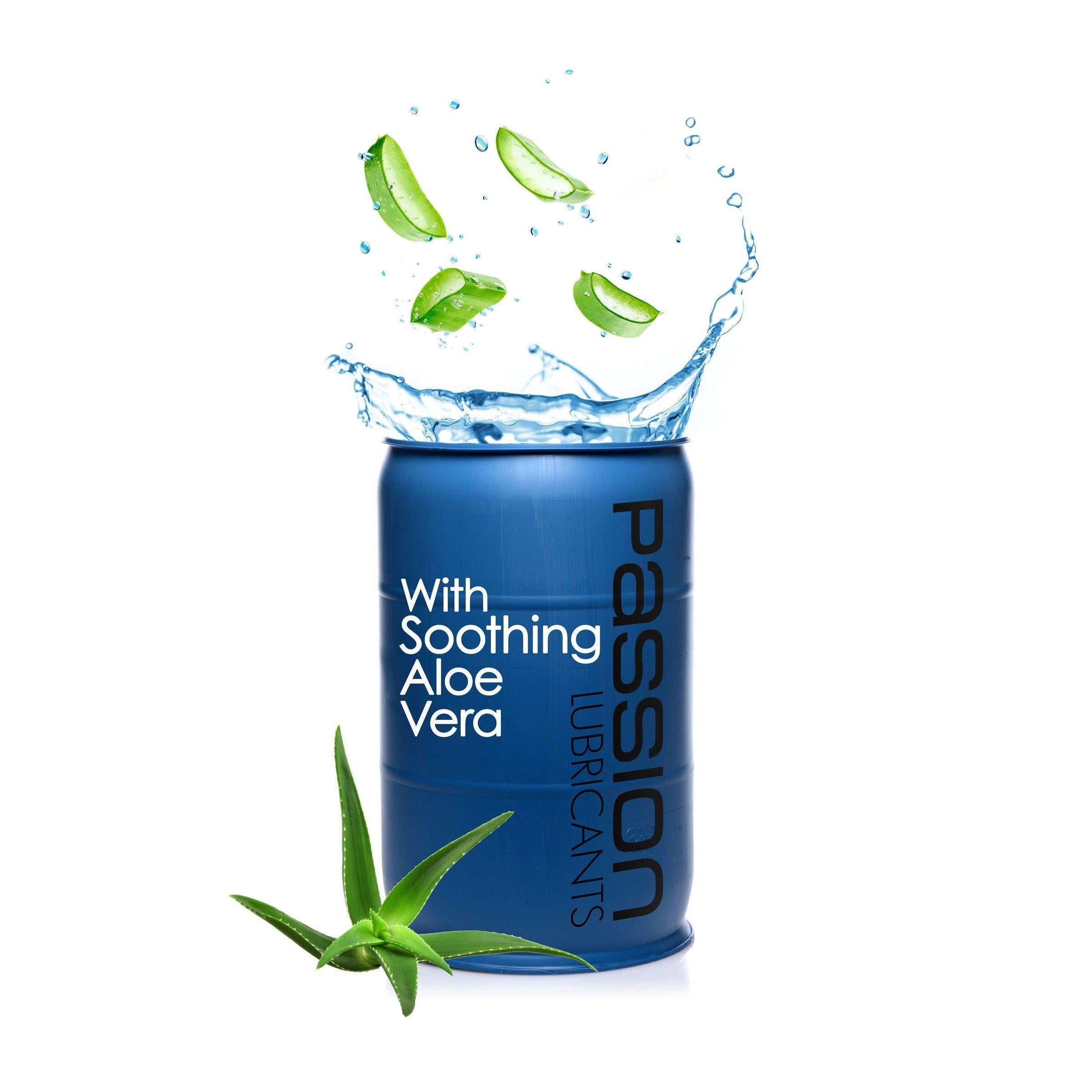 Natural Water-Based Lubricant with Aloe Vera - 55 Gallon Drum