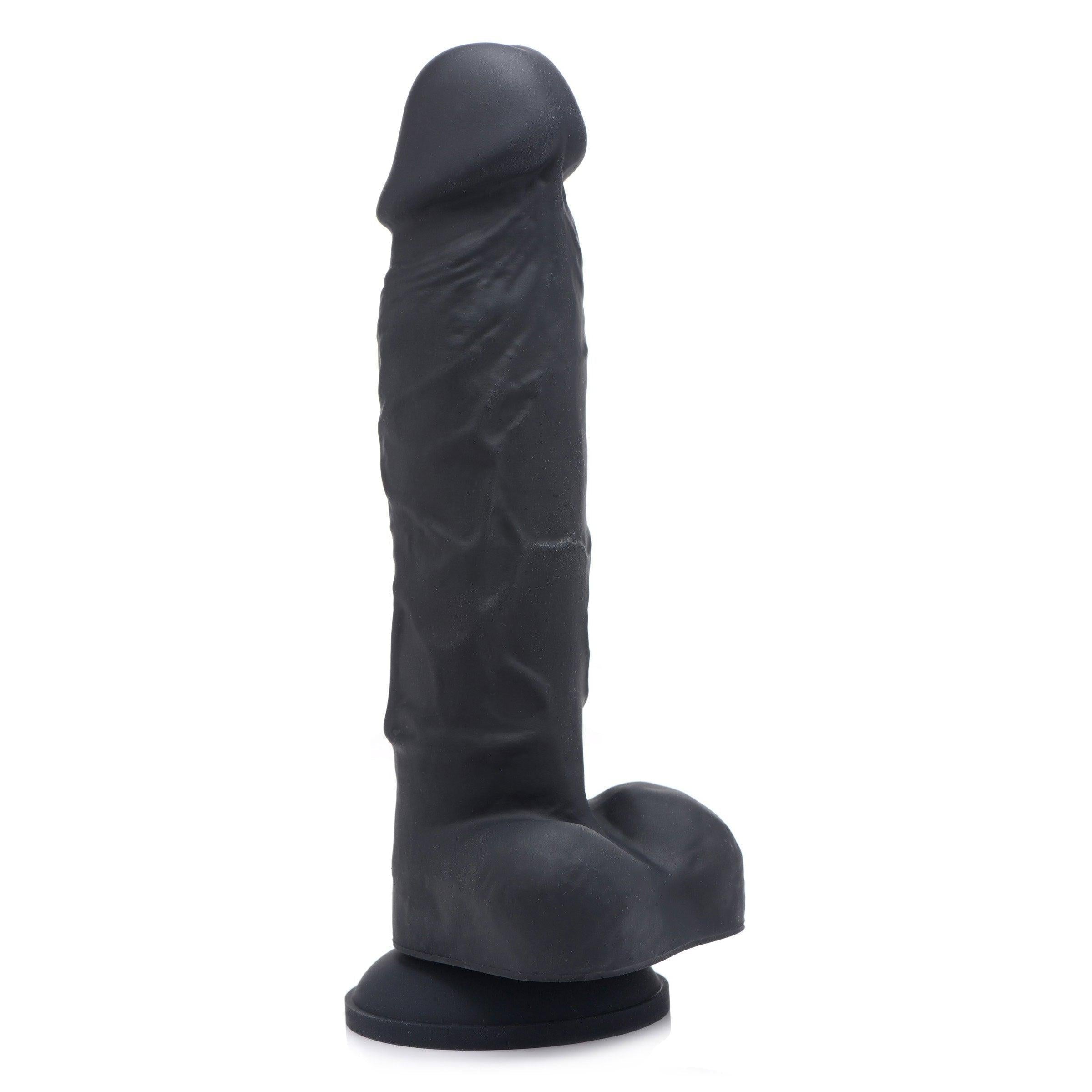 Power Pecker 7 Inch Silicone Dildo with Balls