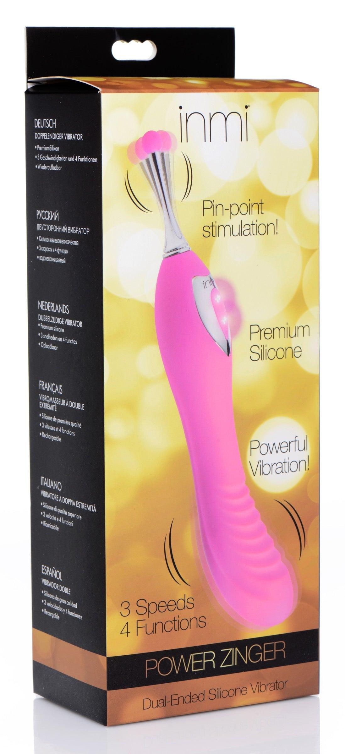 Power Zinger Dual-Ended Silicone Vibrator