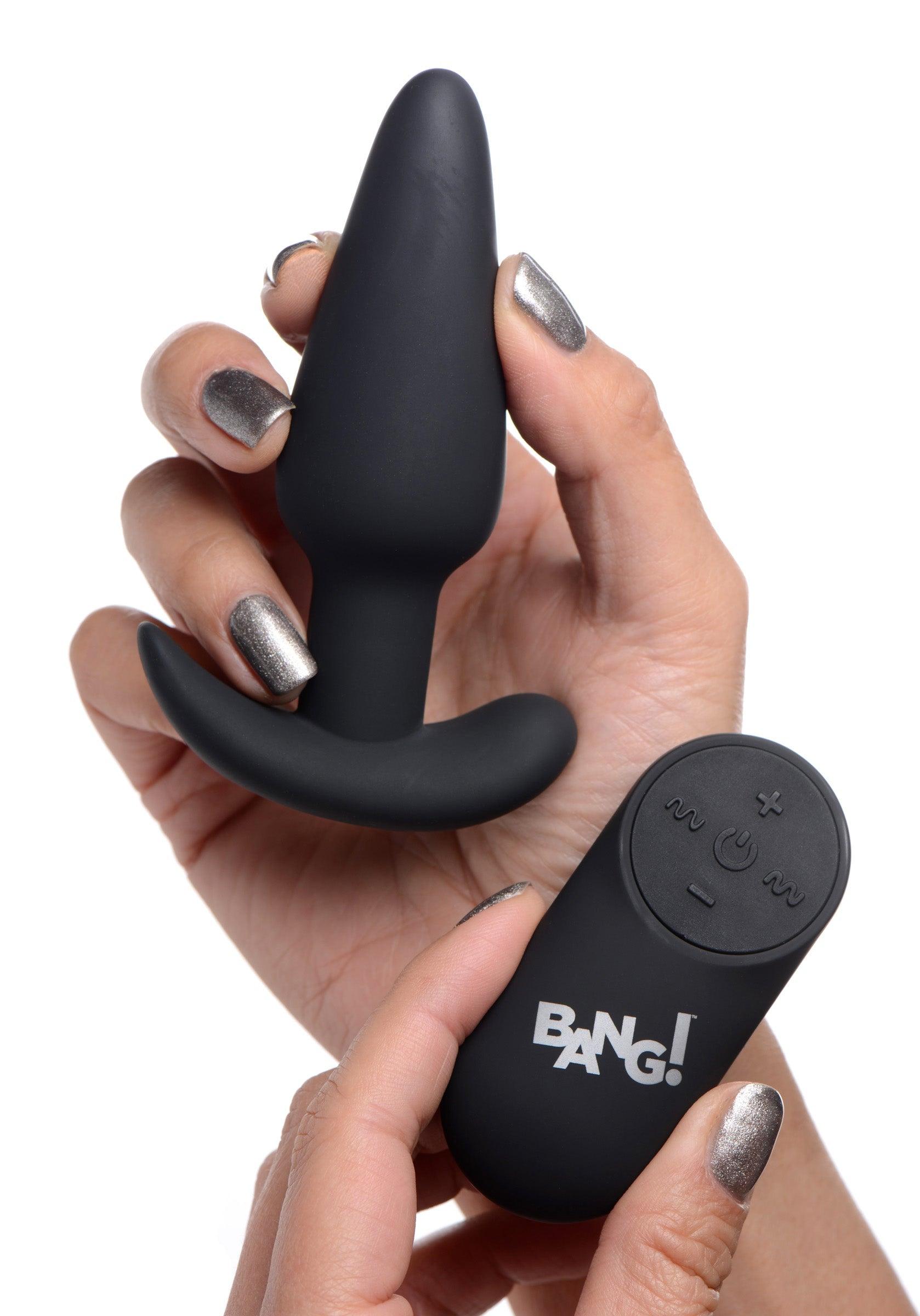 Remote Control 21X Vibrating Silicone Butt Plug