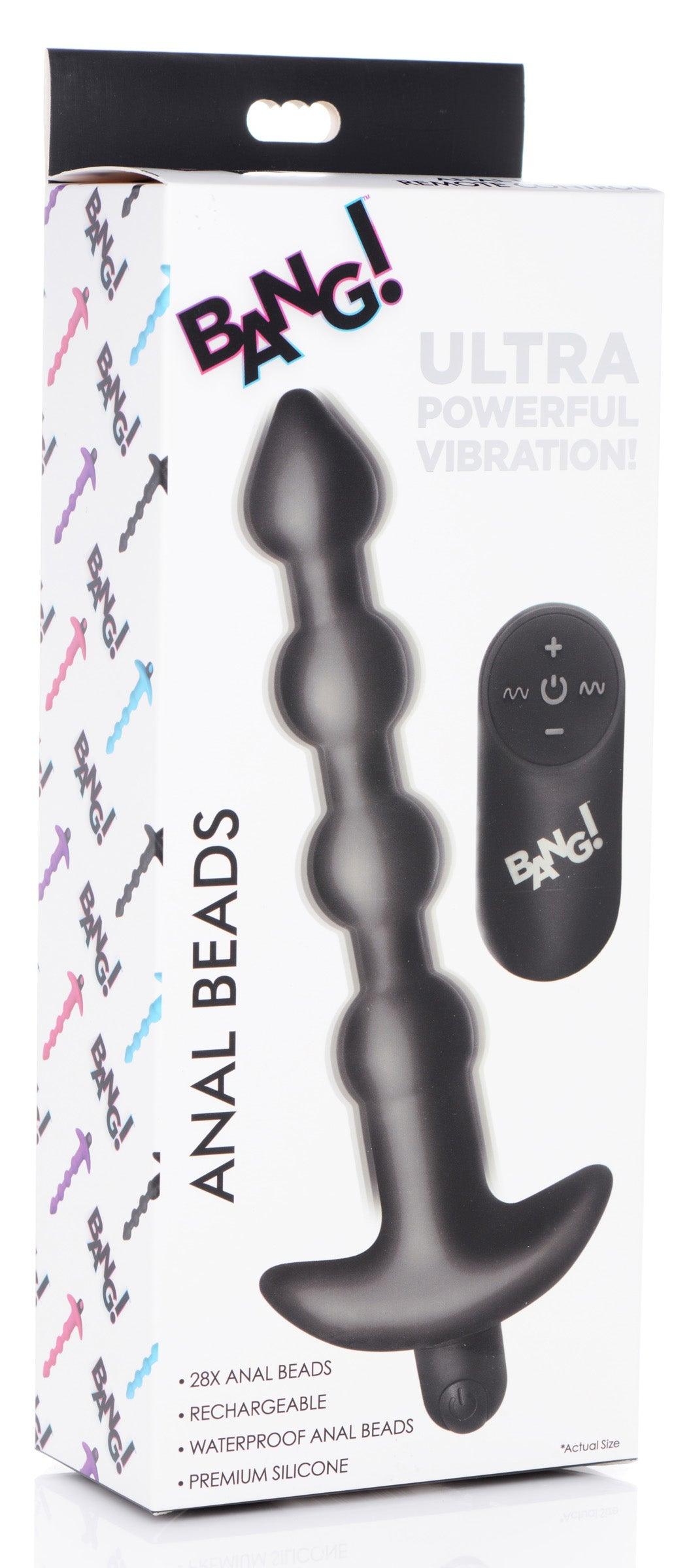 Remote Control Vibrating Silicone Anal Beads