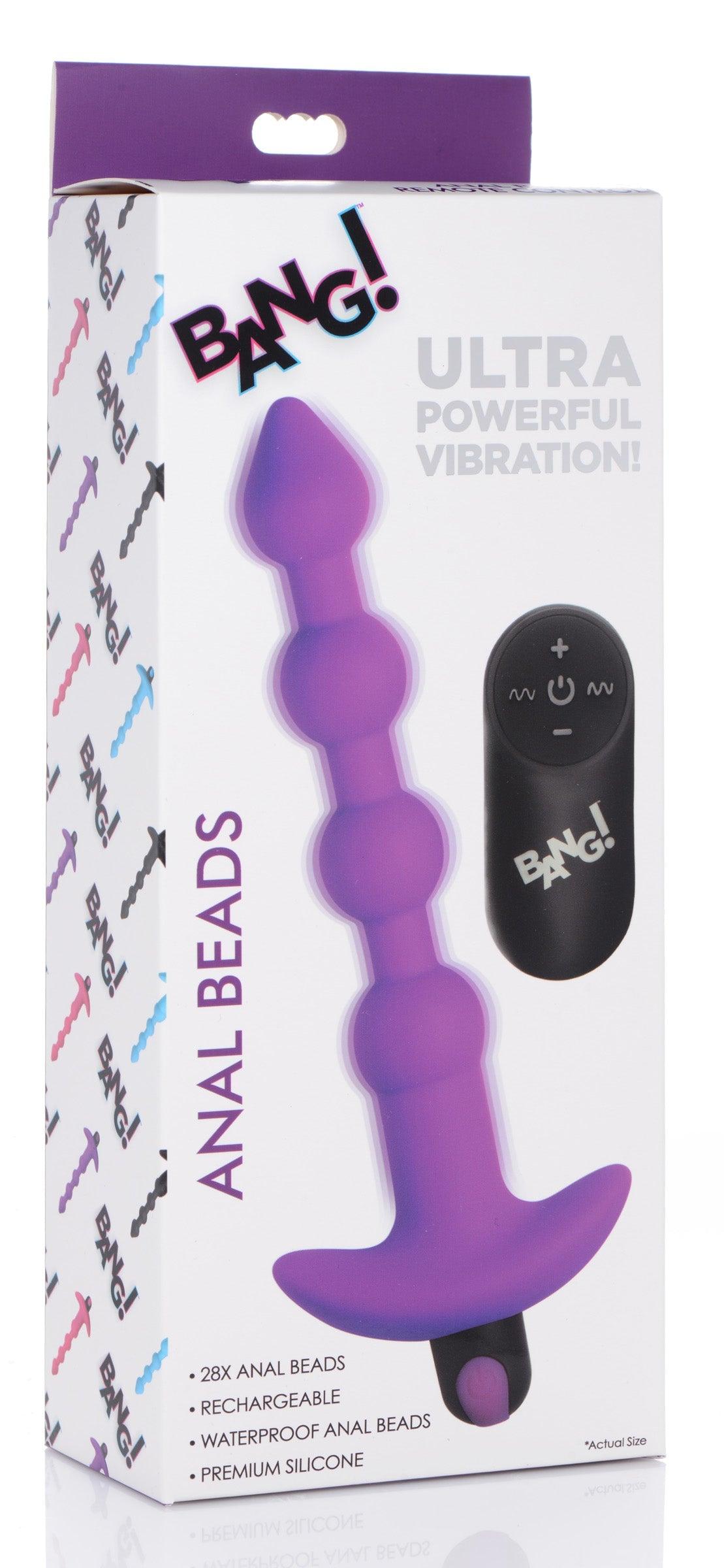 Remote Control Vibrating Silicone Anal Beads