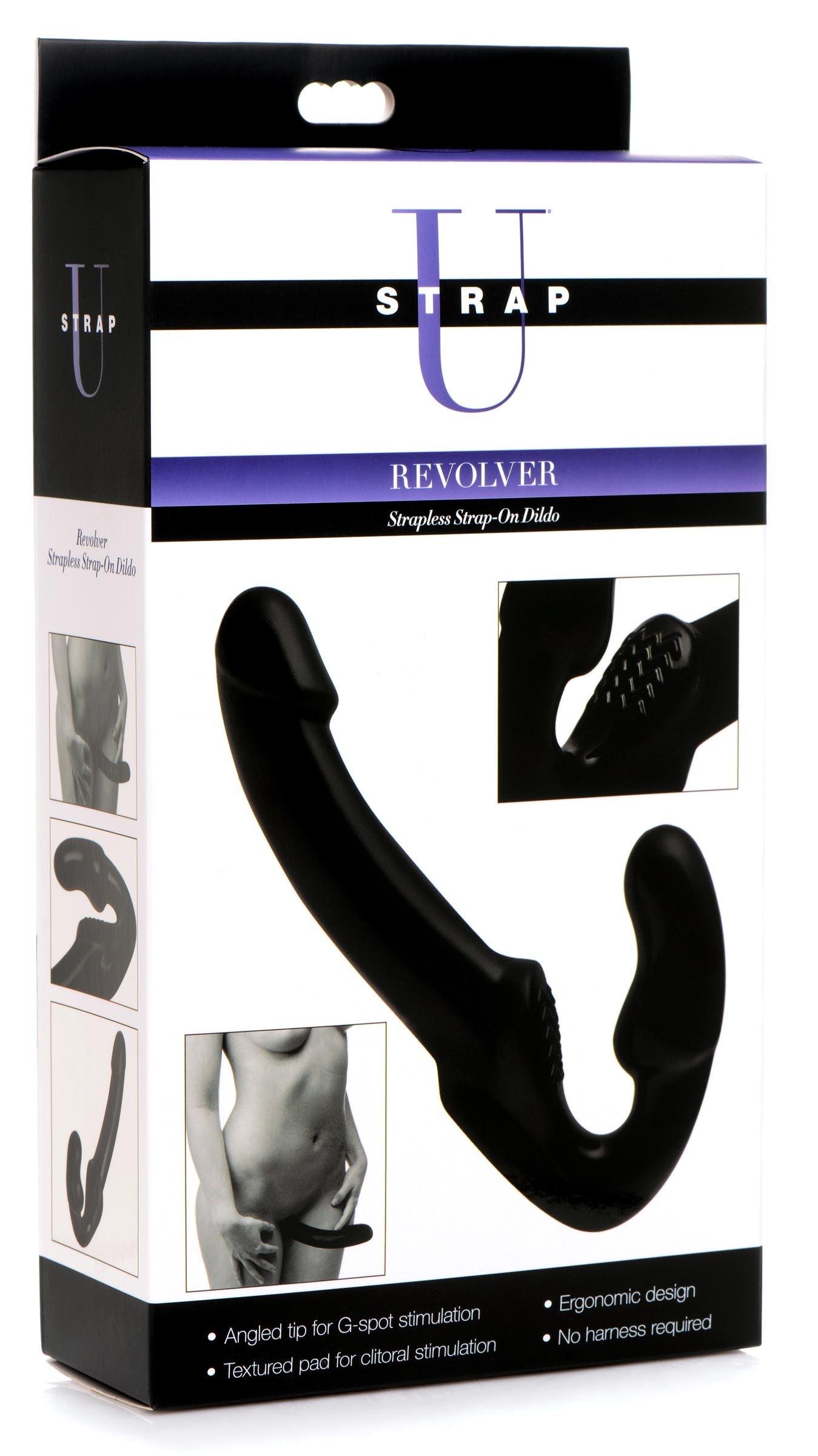 Revolver Strapless Strap On G-Spot Dildo