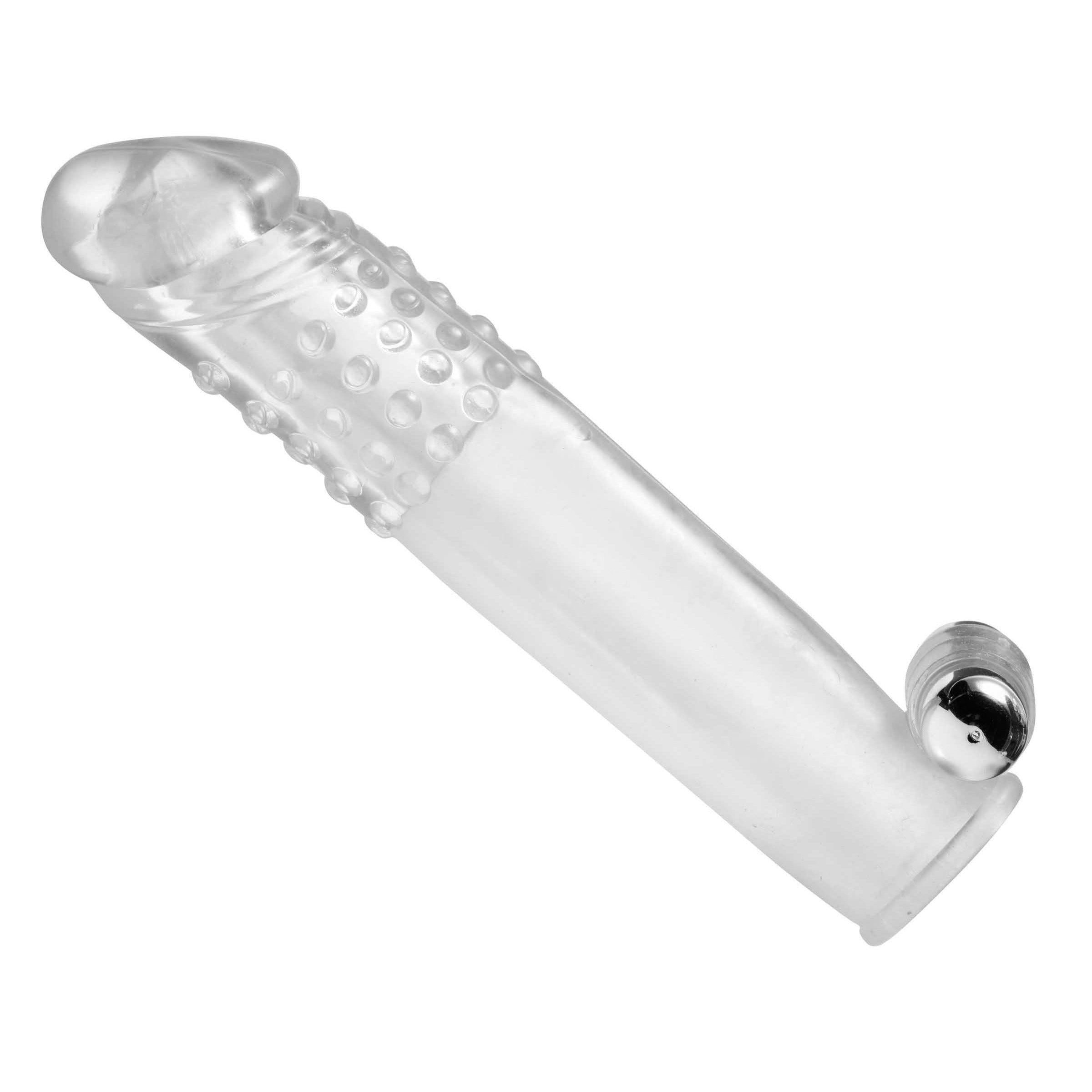 Sensations Penis Extender Vibro Sleeve with Bullet