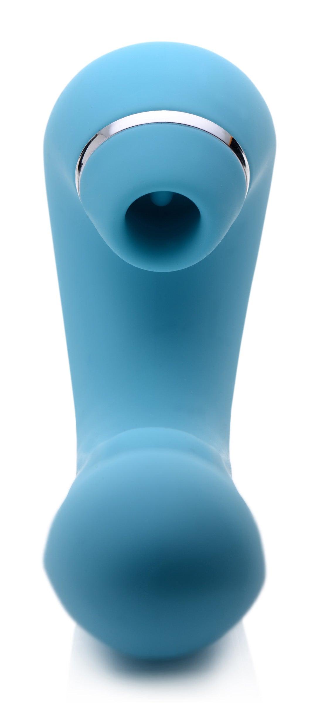 Shegasm 5 Star 10X Tapping G-Spot Silicone Vibrator with Suction