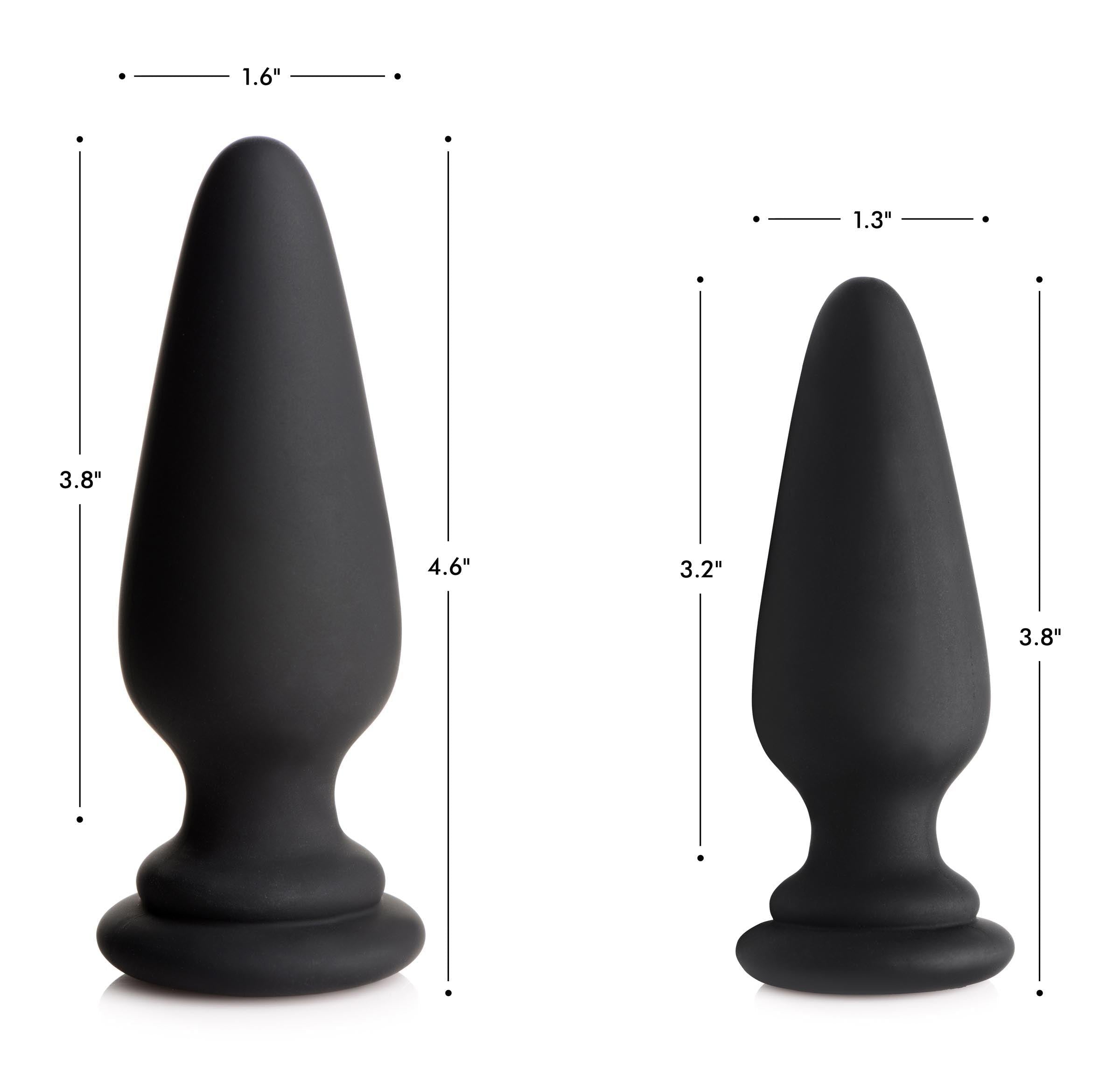 Small Anal Plug with Interchangeable Bunny Tail