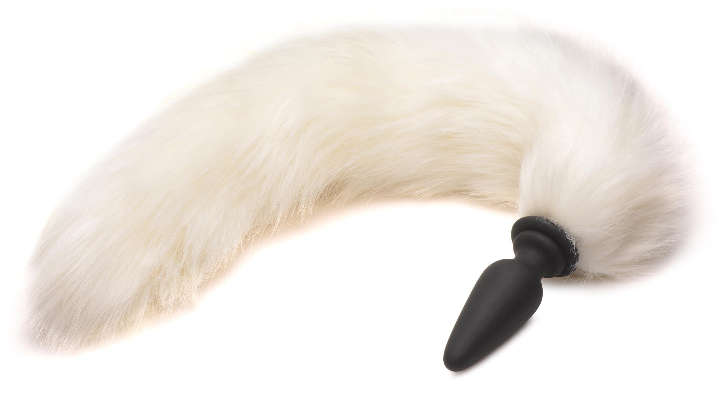 Small Anal Plug with Interchangeable Fox Tail