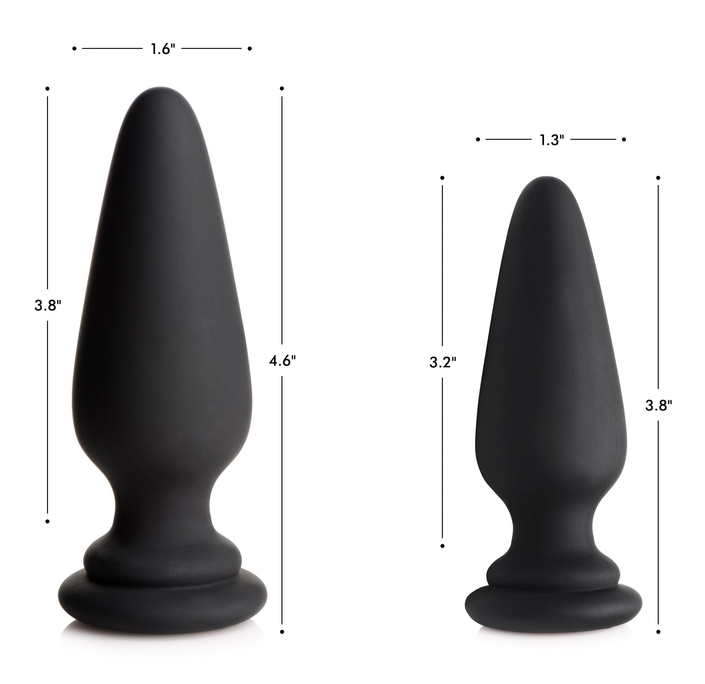 Small Anal Plug with Interchangeable Fox Tail