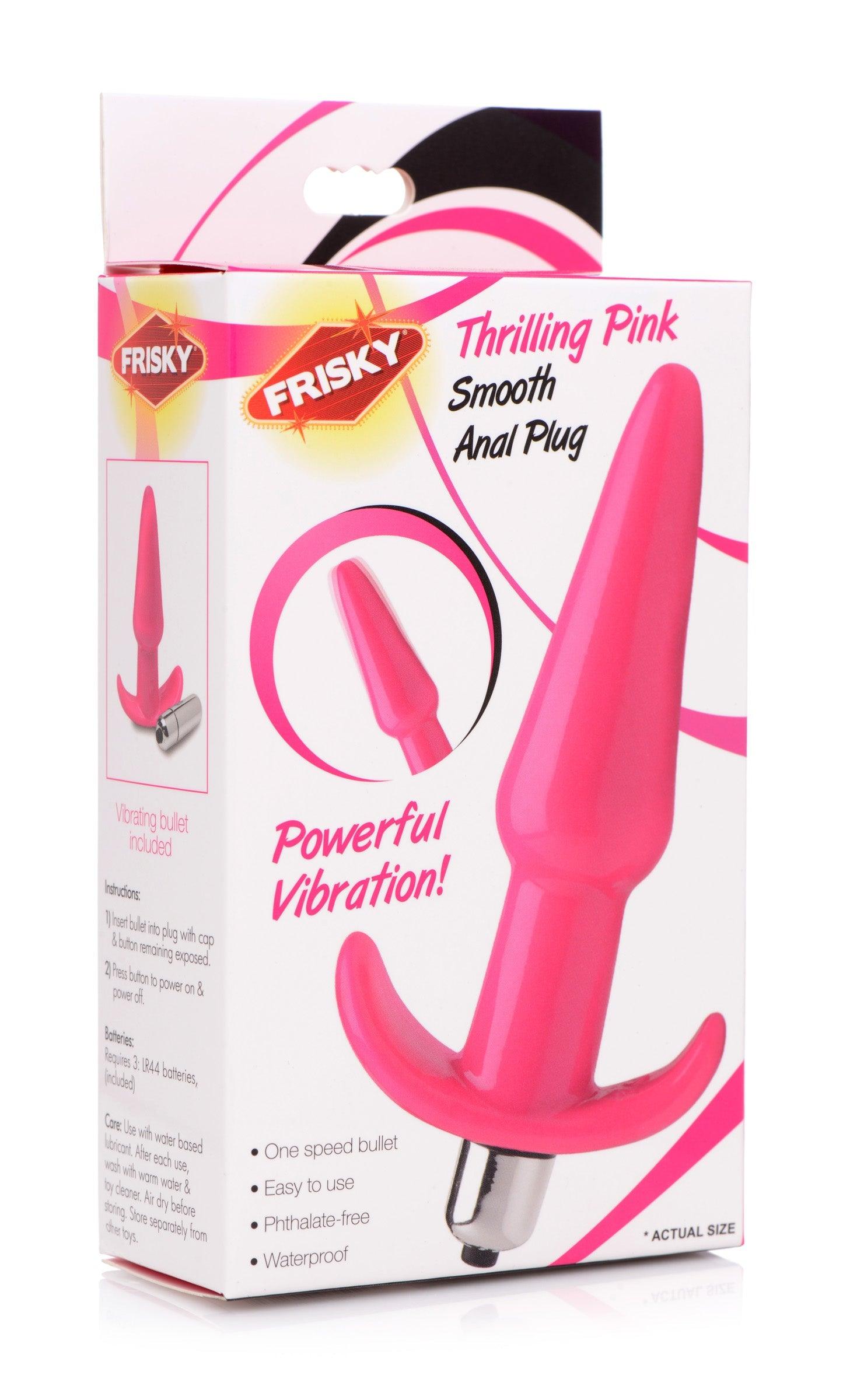 Smooth Vibrating Anal Plug