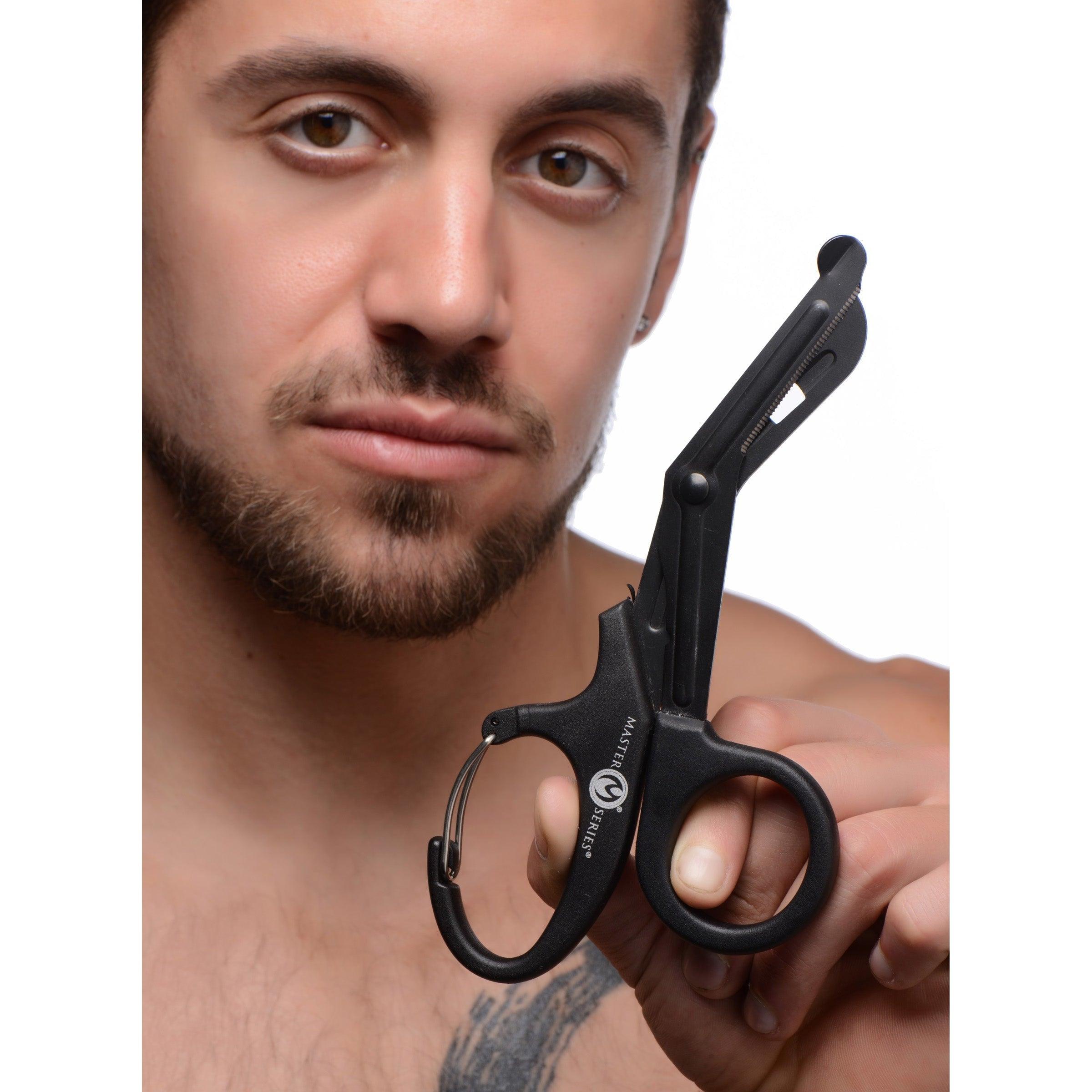 Snip Heavy Duty Bondage Scissors with Clip