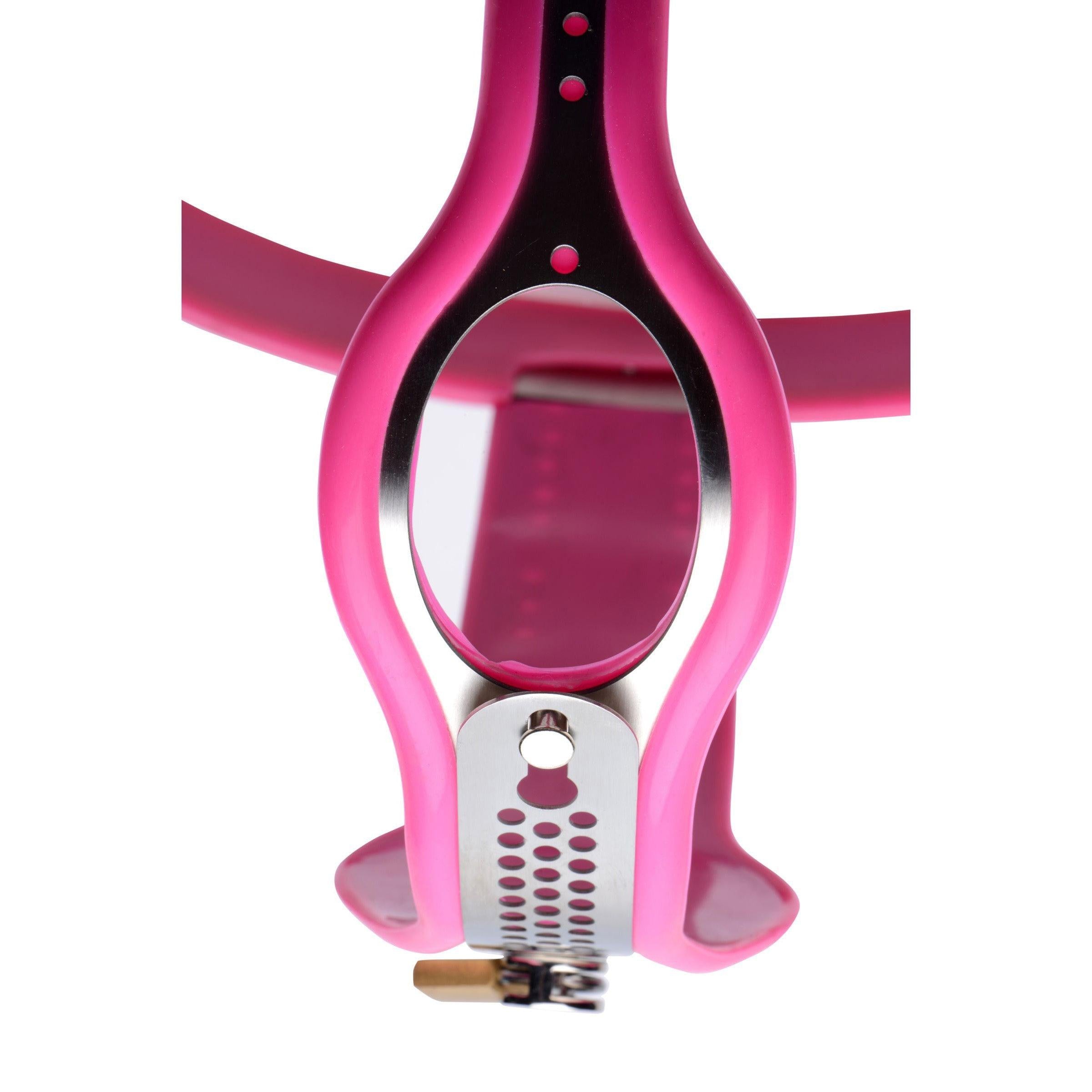 Stainless Steel Adjustable Female Chastity Belt