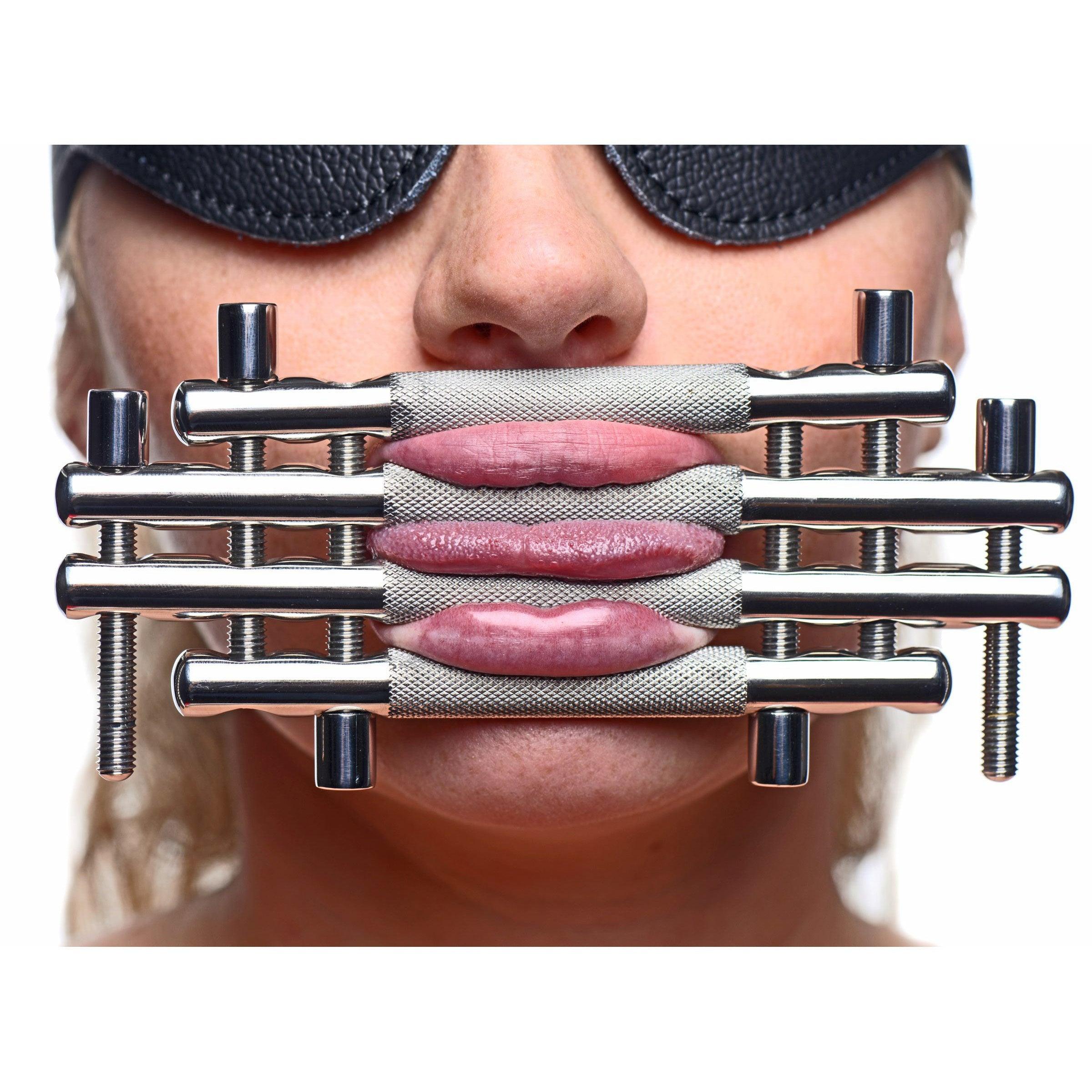 Stainless Steel Lips and Tongue Press