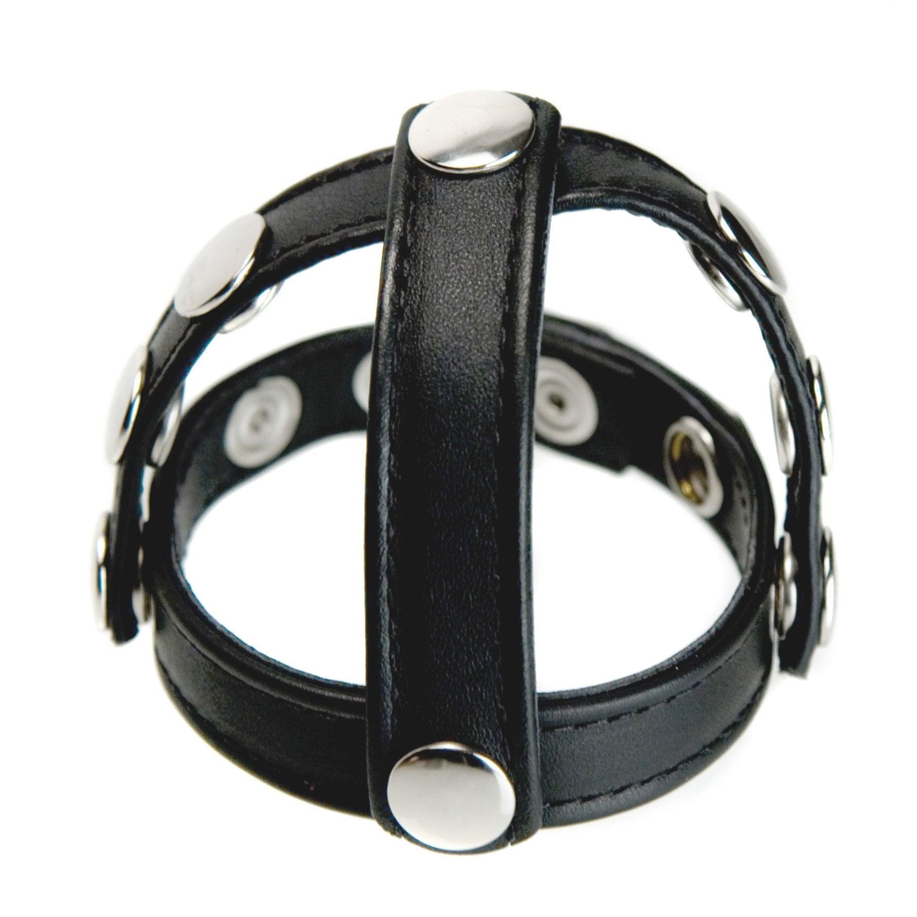 Strict Leather Snap-On Cock and Ball Harness