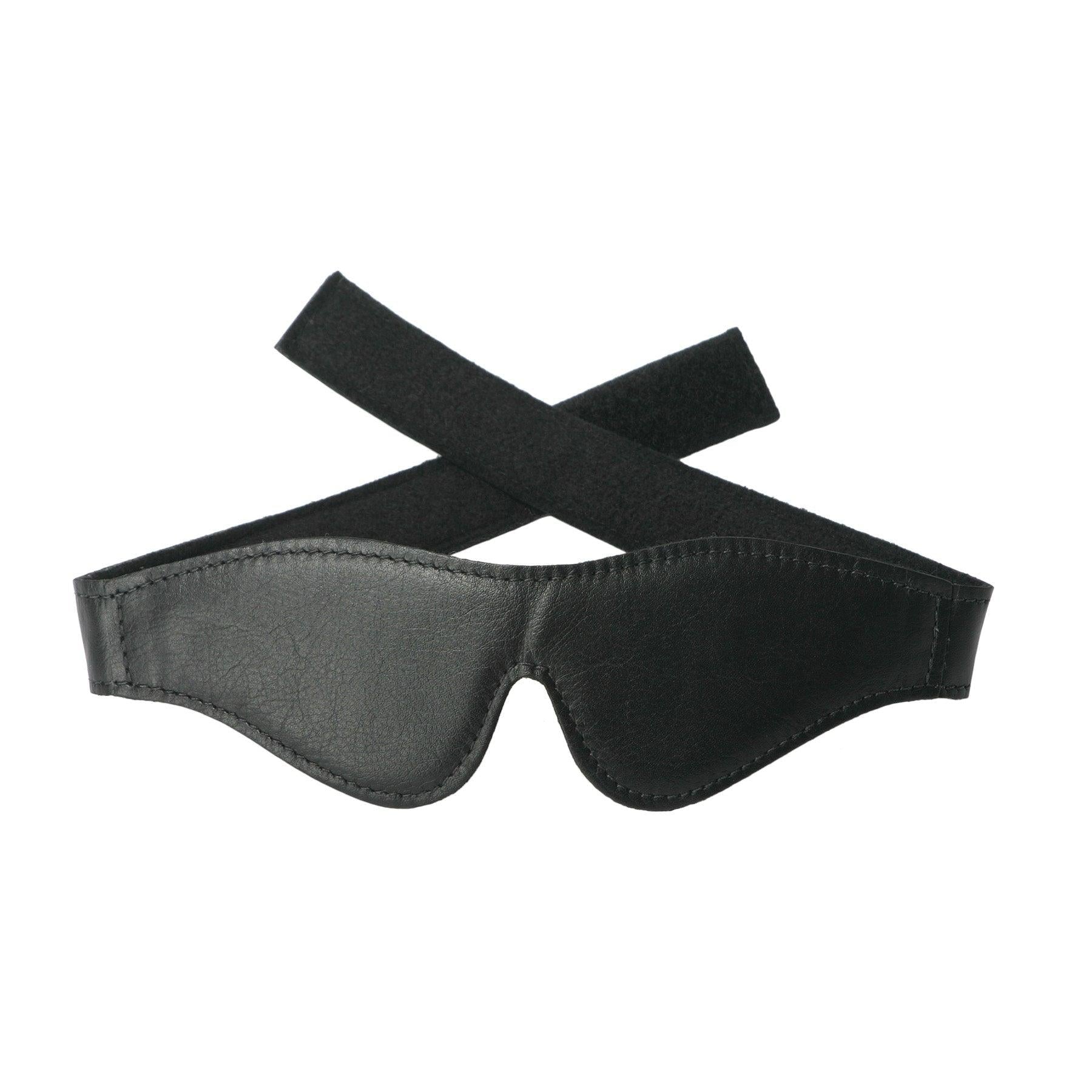 Strict Leather Velcro Blindfold