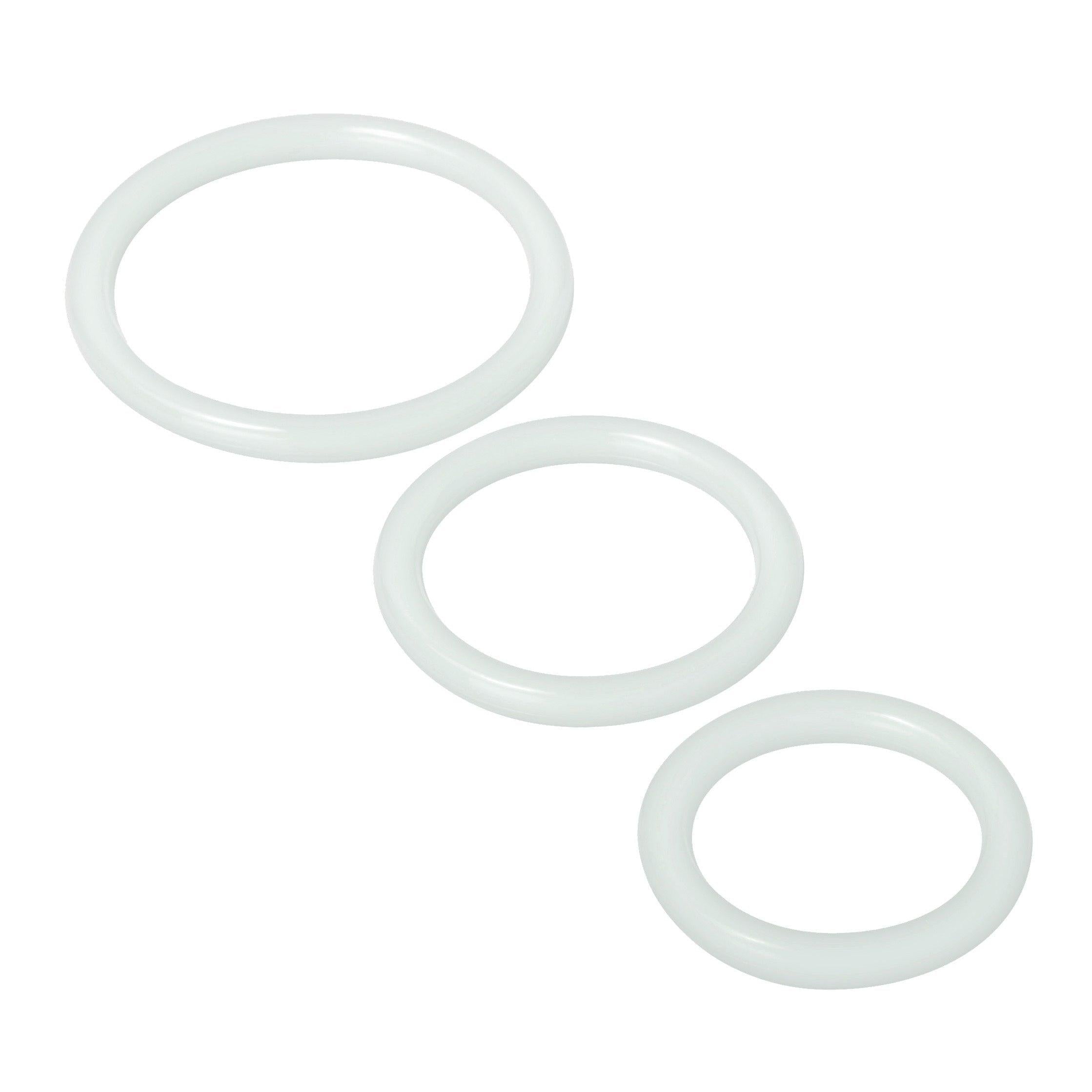 Trinity Silicone Cock Rings