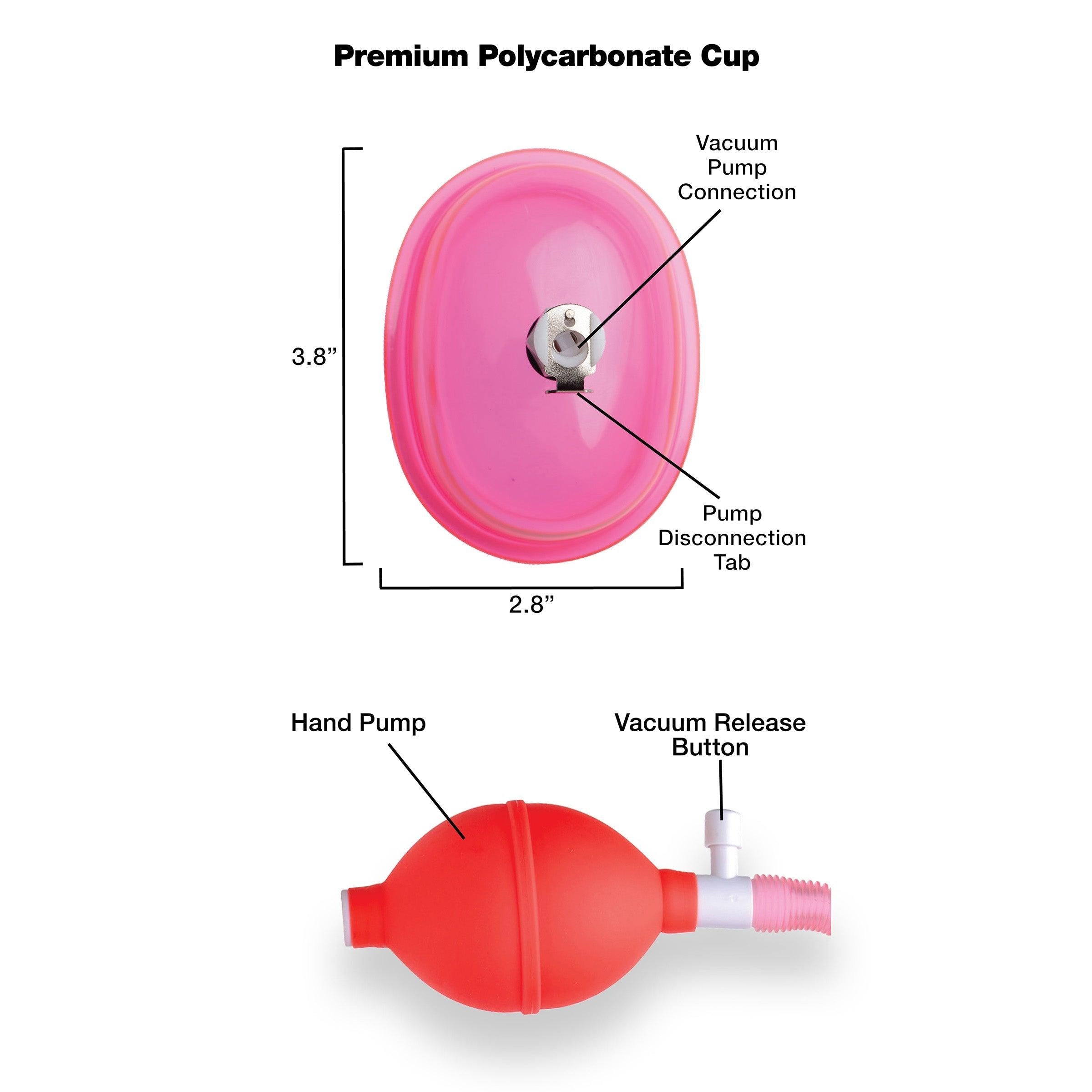 Vaginal Pump with 5 Inch Large Cup