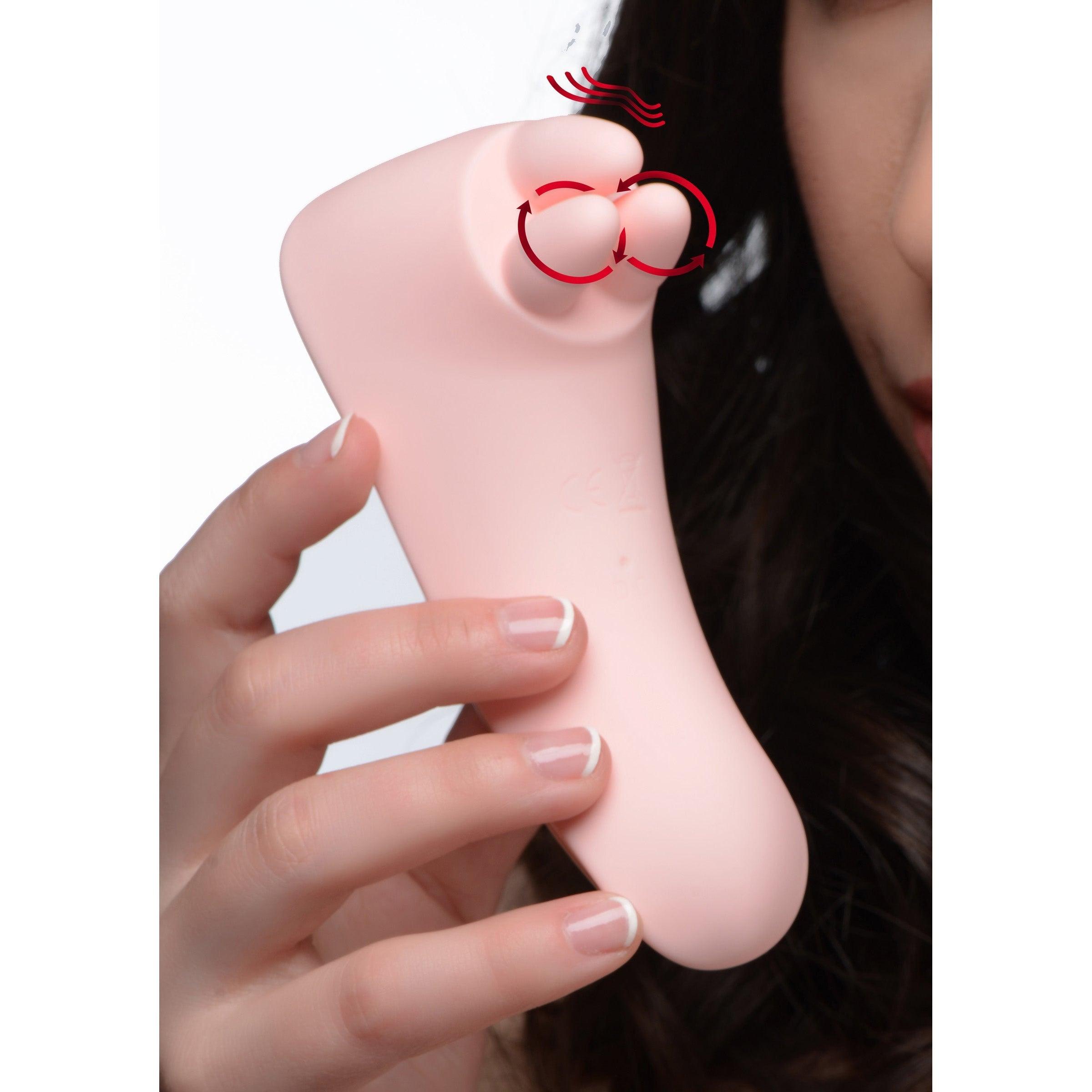 Vibrassage Fondle Silicone Vibrating Clit Massager